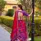 Tasar Silk Tie-Dye Printed Lehenga Choli Set with Dupatta – Festive Wear