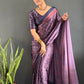 Ajrakh Print Crepe Saree