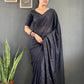 Tone-on-Tone Georgette Saree