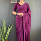 Tone-on-Tone Georgette Saree