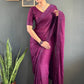 Tone-on-Tone Georgette Saree