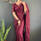 Tone-on-Tone Georgette Saree