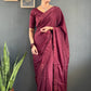 Tone-on-Tone Georgette Saree