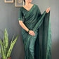 Tone-on-Tone Georgette Saree