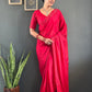 Tone-on-Tone Georgette Saree