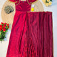 Shimmer Space Silk Gown