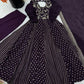 Embroidered Crunchy Silk Anarkali Gown Set with Dupatta