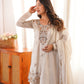 Ivory Beaded Sequin Suit Set