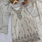 Ivory Beaded Sequin Suit Set