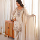 Ivory Beaded Sequin Suit Set