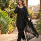 Natural Crepe Kurta Farshi Salwar With Dupatta