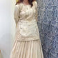Ivory Moti Embroidered Lehenga