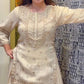 Ivory Moti Embroidered Lehenga