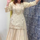 Ivory Moti Embroidered Lehenga