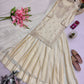 Ivory Moti Embroidered Lehenga