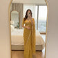 Moss Silk Leheriya Sequin Saree with Blouse