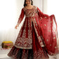 Silk Sequin Jacket Style Lehenga Set