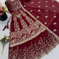 Silk Sequin Jacket Style Lehenga Set