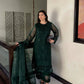 Sequin Embroidered Organza Suit