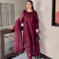 Sequin Embroidered Organza Suit