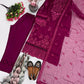 Sequin Embroidered Organza Suit