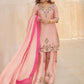 Blush Farshi Embroidered Suit