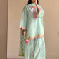 Ivory Embroidered Farshi Suit