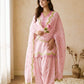 Ivory Embroidered Farshi Suit