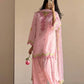 Ivory Embroidered Farshi Suit