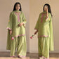 Ivory Embroidered Farshi Suit