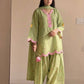 Ivory Embroidered Farshi Suit