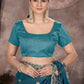 Floral Vine Embroidered Saree
