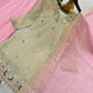 Gold Sequin Embroidered Suit