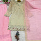 Gold Sequin Embroidered Suit