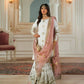 Designer Faux Georgette Embroidered Sharara Set