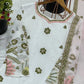 Designer Faux Georgette Embroidered Sharara Set