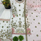 Designer Faux Georgette Embroidered Sharara Set