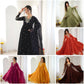 Mirror Sequin Embroidered Anarkali