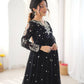 Mirror Sequin Embroidered Anarkali