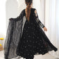 Mirror Sequin Embroidered Anarkali