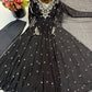 Mirror Sequin Embroidered Anarkali