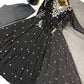 Mirror Sequin Embroidered Anarkali