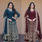 Sequin Embroidered Anarkali Gown