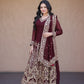 Sequin Embroidered Anarkali Gown