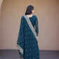Sequin Embroidered Anarkali Gown