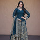 Sequin Embroidered Anarkali Gown