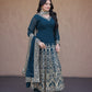 Sequin Embroidered Anarkali Gown