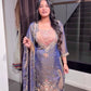 Sequin Embroidered Kurta Set