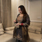 Mocha Gold Embroidered Kurta