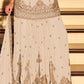 Chinon Silk Cording Embroidery Sharara Set